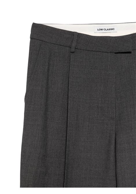 pantaloni belted pointed trousers donna grigi LOW CLASSIC | LCPF25PA013770547